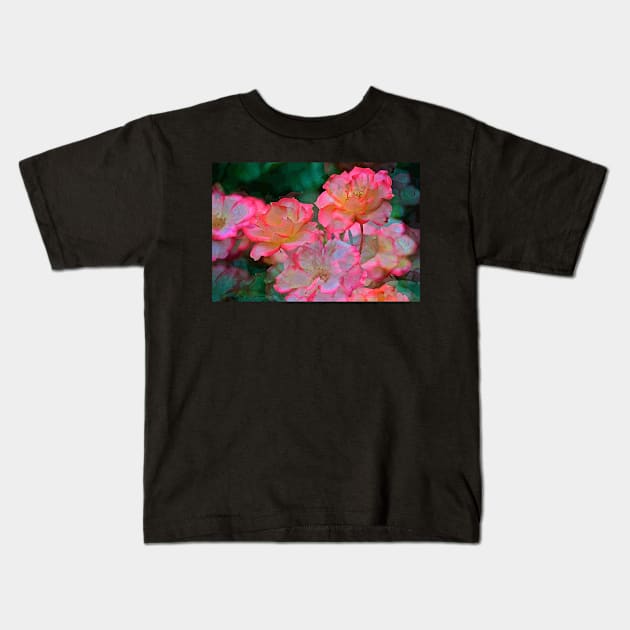 Rose 203 Kids T-Shirt by secretgardener